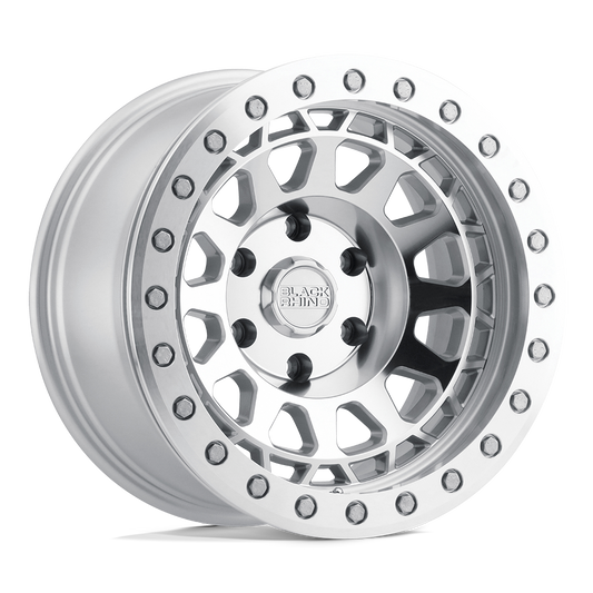Black Rhino Hard Alloys PRIMM SILVER WITH MIRROR FACE & MACHINED RING