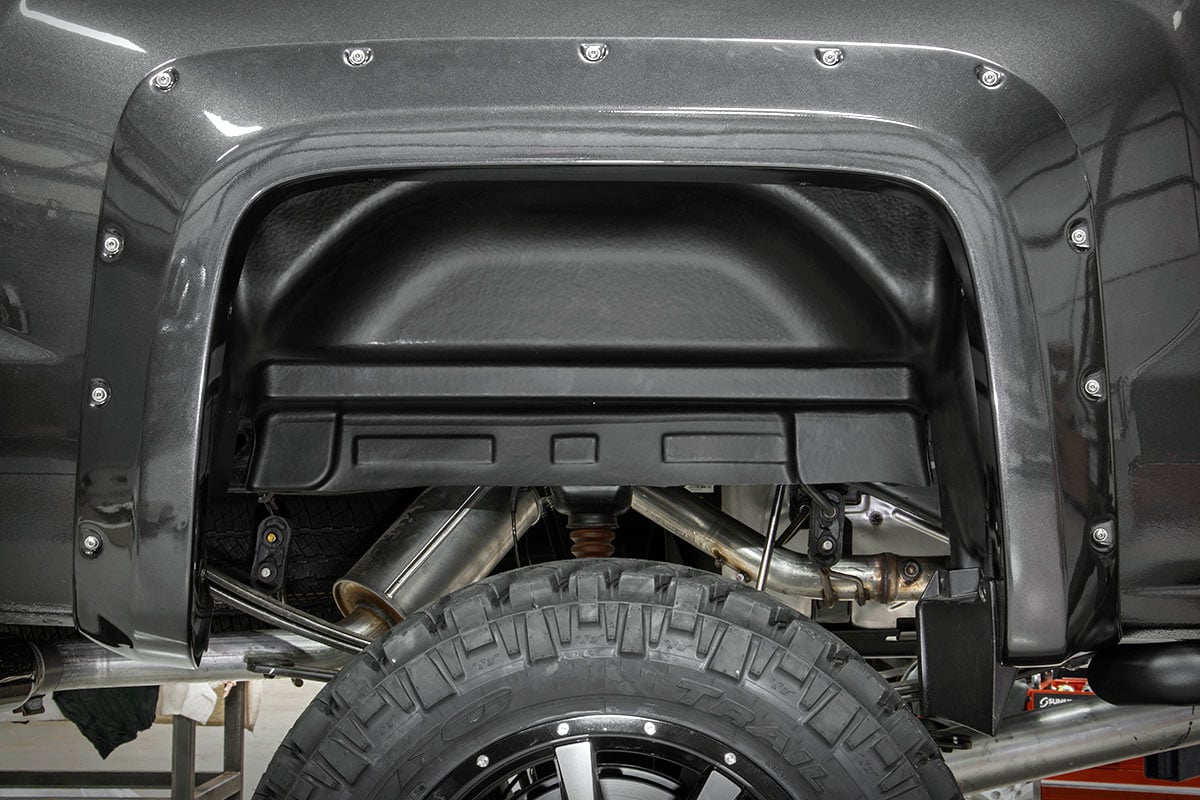 Rough Country Rear Wheel Well Liners | Chevy Silverado 2500 HD/3500 HD 2WD/4WD (2015-2019)