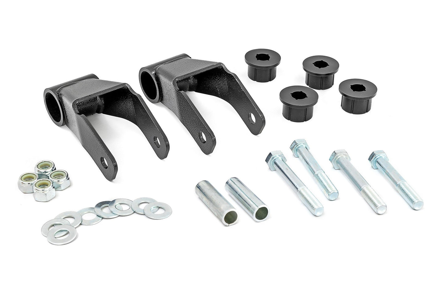 Rough Country Boomerang Lift Shackles | .75 Inch | Jeep Cherokee XJ 2WD/4WD (1984-2001)