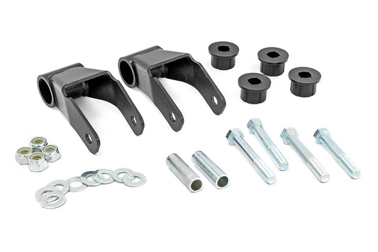 Rough Country Boomerang Lift Shackles | .75 Inch | Jeep Cherokee XJ 2WD/4WD (1984-2001)