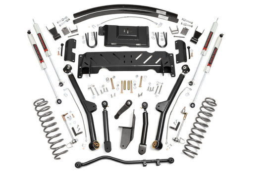 Rough Country 4.5 Inch Lift Kit | Long Arm | RR AAL | NP231 | M1 | Jeep Cherokee XJ (84-01)