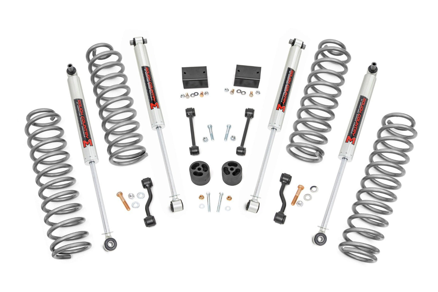 Rough Country 2.5 Inch Lift Kit | Coils | M1 | Jeep Wrangler Unlimited 4WD (2018-2023)