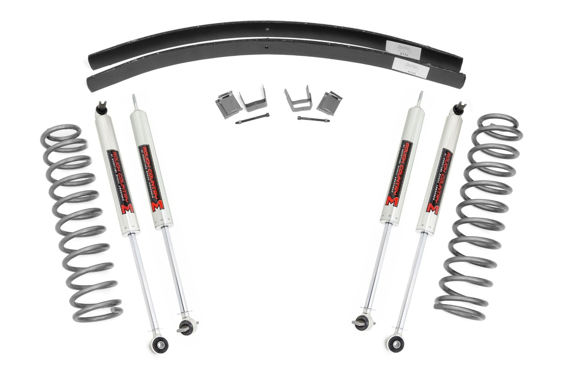 Rough Country 3 Inch Lift Kit | Rear AAL | M1 | Jeep Cherokee XJ 2WD/4WD (1984-2001)