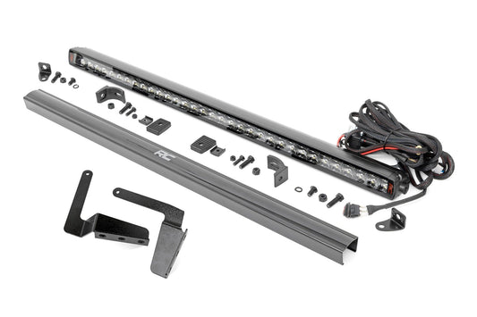 Rough Country LED Light Kit | Bumper Mount | 30" Spectrum Single Row | Toyota Tundra (14-21)