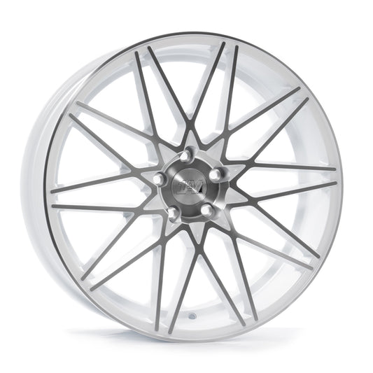 1AV ZX4 Custom Wheel White